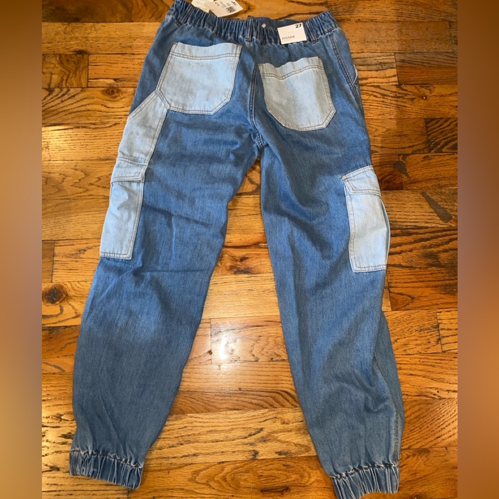 Forever 21, jogger denim, size 27